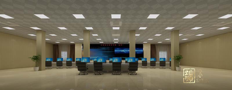 貴糖集團(tuán)指揮控制調(diào)度中心辦公室設(shè)計(jì)裝修案例-燦源裝飾 貴糖集團(tuán)指揮控制調(diào)度中心辦公室設(shè)計(jì)裝修案例-燦源裝飾