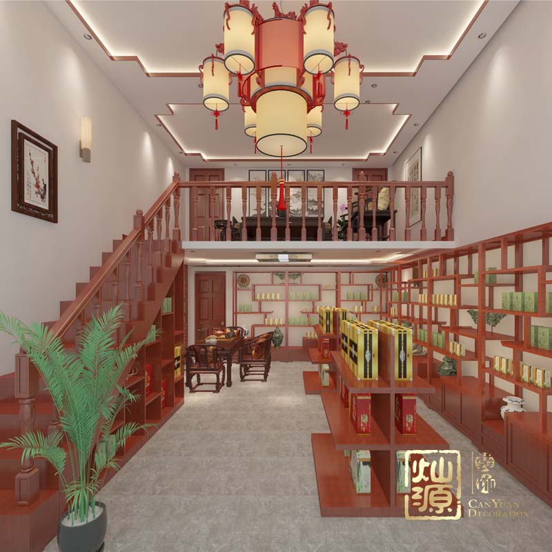 豐本粒南寧茶葉店設(shè)計(jì)裝修案例-燦源裝飾 豐本粒南寧茶葉店設(shè)計(jì)裝修案例-燦源裝飾