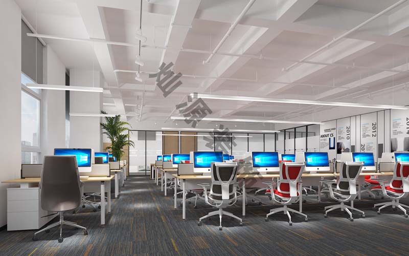 科技公司辦公室設(shè)計效果圖-公共區(qū) 科技公司辦公室設(shè)計效果圖-公共區(qū)