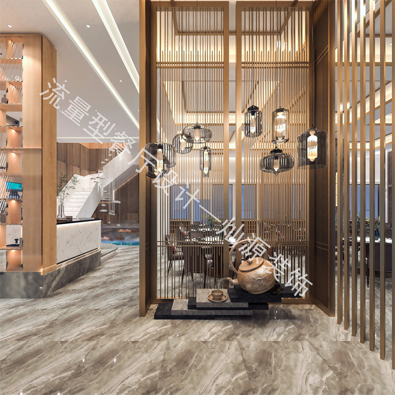 流量型餐廳設(shè)計效果圖&mdash;燦源裝飾