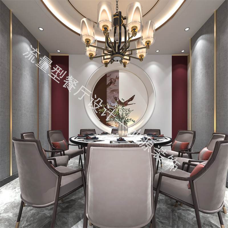 流量型餐廳設(shè)計效果圖&mdash;燦源裝飾