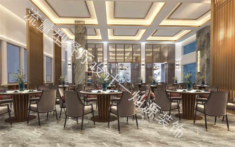 流量型餐廳設(shè)計效果圖&mdash;燦源裝飾