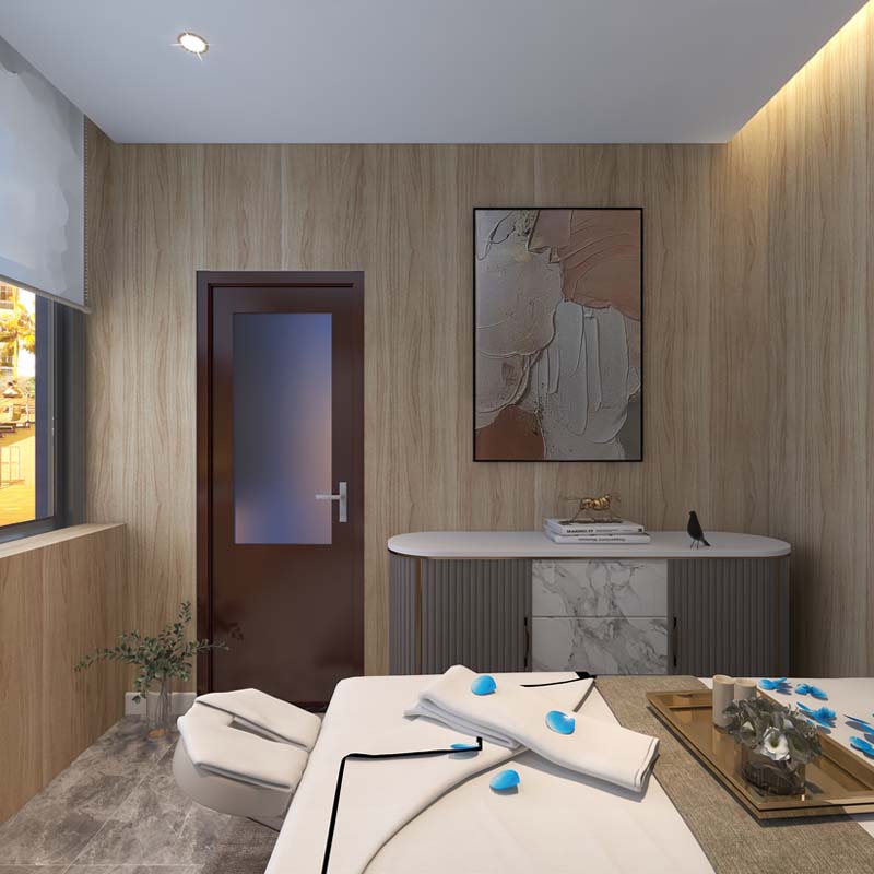 “專屬溫馨設(shè)計(jì)，打造小平米氛圍感成本裝修”——光明.瀾灣九里南寧按摩足浴會(huì)所設(shè)計(jì)裝修案例-燦源裝飾