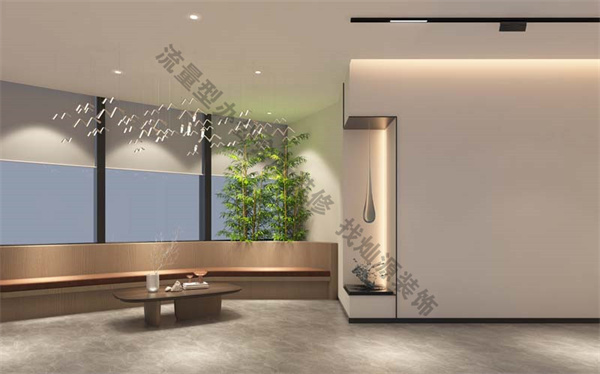 辦公會所設(shè)計裝修效果圖&mdash;燦源裝飾