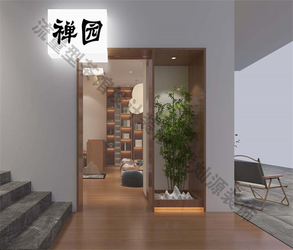 茶館設(shè)計(jì)裝修效果圖&mdash;燦源裝飾