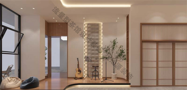 茶館設(shè)計(jì)裝修效果圖&mdash;燦源裝飾