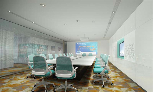 辦公室設(shè)計裝修效果圖&mdash;燦源裝飾
