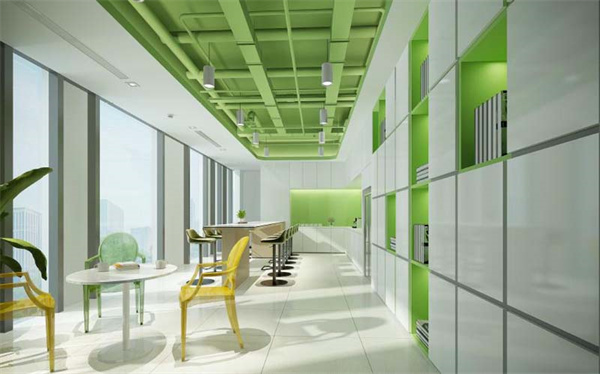 辦公室設(shè)計裝修效果圖&mdash;燦源裝飾